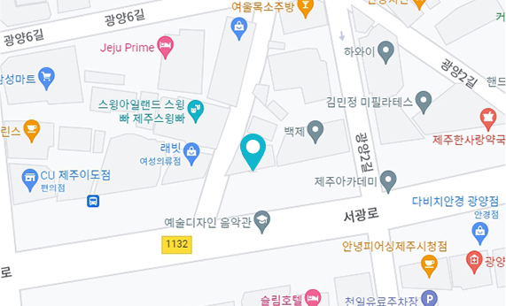 제주 지점 지도