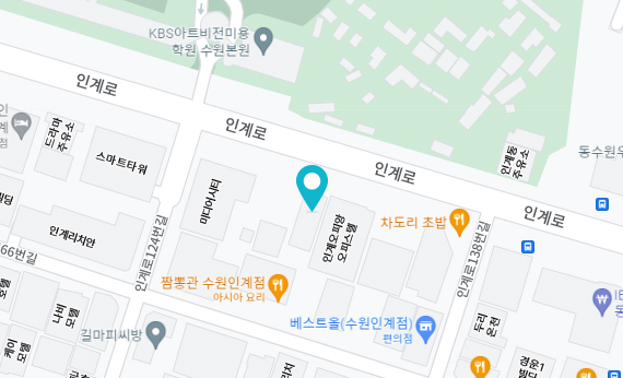 수원 지점 지도